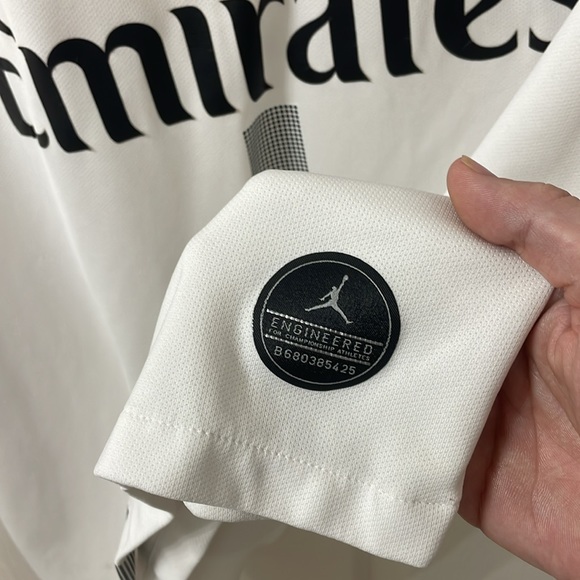 Fly Emirates Paris saint Germain Jordan soccer jersey used large - Picture 5 of 6